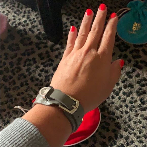 Rustic cuff wrap bracelet - Picture 4 of 4